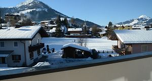 Appartement Sonnberg Ausblick vom Esstisch